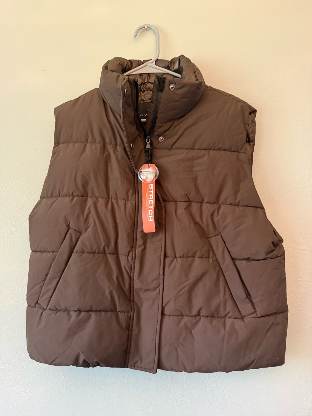 HFX Outdoors Women’s Puffer Vest- Brown